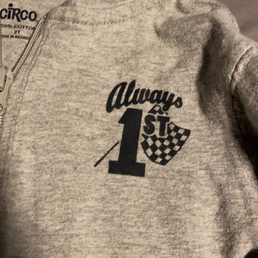 Circo Always First checkered flag hoodie